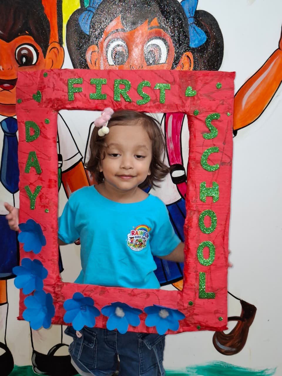 First Day School Photo Frame Celebration